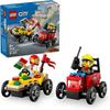 LEGO City Магазин пиццы и гоночный пожарный автомобиль Набор Строительные блоки Игрушка для детей от 5 до 8 лет