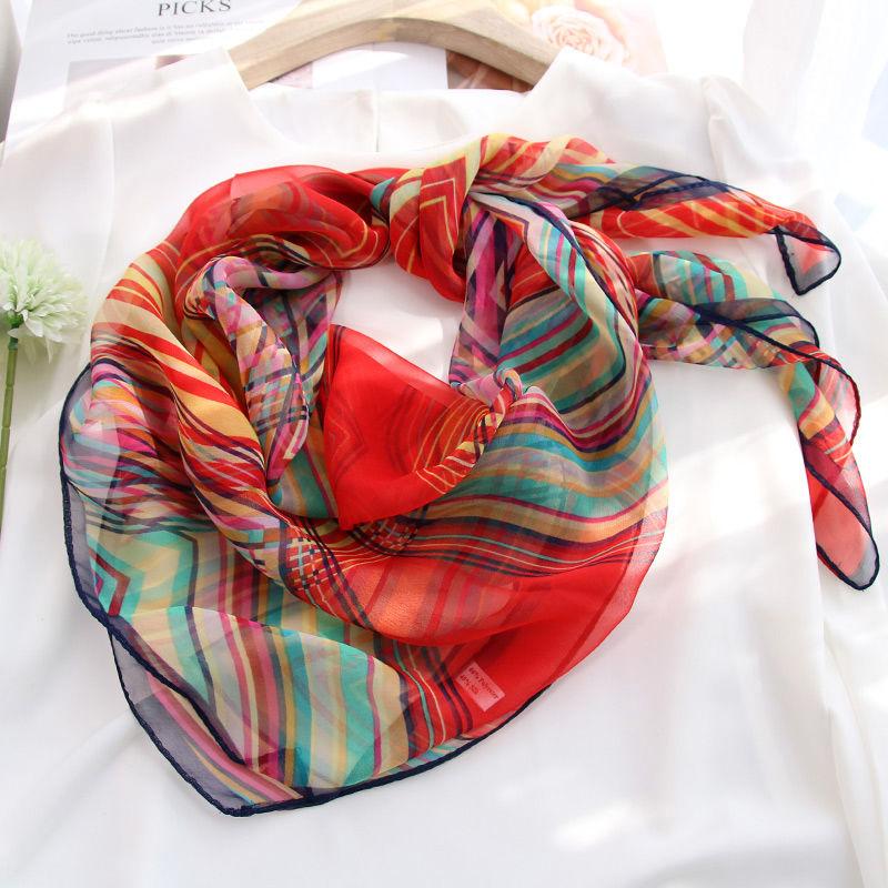 Women's Thin Scarves, Fashionable and Versatile Scarves, Headbands, Neck Protectors