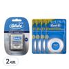 Oral-B Wax Floss 50 мл x 4 + Glide Floss 40 мл x 1, 2 комплекта