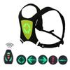 Luminous LED Cycling Signal Vest with Remote Control