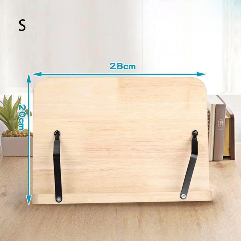 Portable Adjustable Book Holder Tray And Page Paper Clips-cookbook Reading Desk Sturdy Stand For Books Lightweight Bookstand