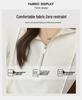 Stylish Slim-Fit Women's Hoodie: Lightweight Cotton, Long-Sleeve, Zip-Up Design for Spring & Summer.