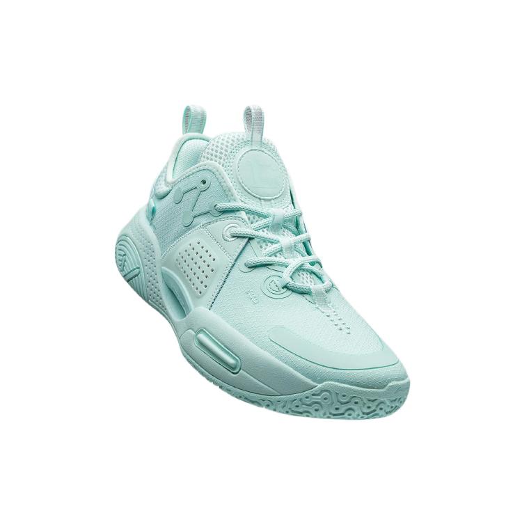 Баскетбольные кроссовки Li Ning All City 9 V1.5 Мужские Низкие Зеленый Цвет Волна ABAR077-11