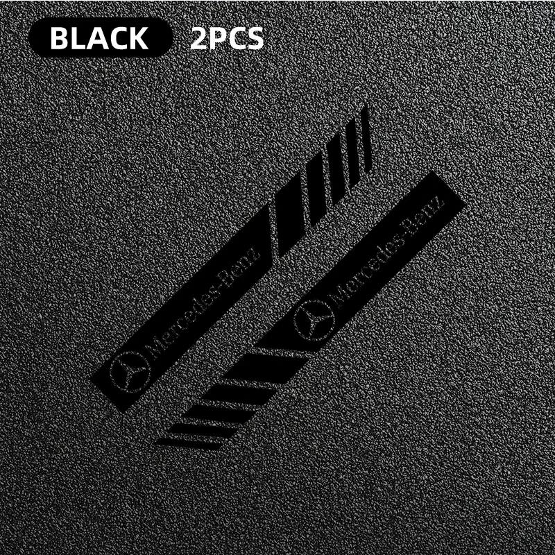 BLZ3 2Pcs Car Rearview Mirror Side Decal Stripe Sticker Vehicle Body For Mercedes Benz B/C/E/S Class A Class C200L GLC GLE CLA