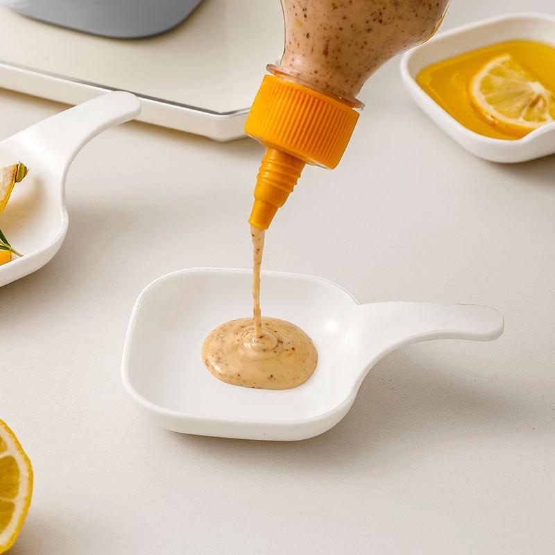 Kitchen Condiment Set: Pickles, Dipping Sauce, Hot Pot Chili, Soy Sauce, Vinegar Plates