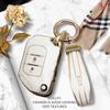 Роскошный чехол для дистанционного ключа с золотым краем, защитный чехол для Jeep Gladiator JT Wrangler JL 18-21, брелок для автомобиля