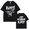 Певец Yungblud Bludfest 2025 Мерч Футболки Мужские Женские Мода Рок Футболки с коротким рукавом Мужские Повседневные Хлопковые Оверсайз Футболки