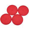 Plastic Lightweight Goalies Ice Hockey Pushers Pucks Set Replacement for Tables Game