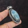 Кулон с аквамарином, винтажный кулон, ювелирные изделия из драгоценных камней, подвеска из стерлингового серебра 925 пробы, удивительный кулон ручной работы, новейший дизайн, ювелирный подарок для мамы