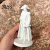 3D-печатная статуэтка Наполеона Talos в военном мундире, с тюрбаном и свитком, Винтажный исторический настольный декор, Матовая белая скульптура для книжной полки