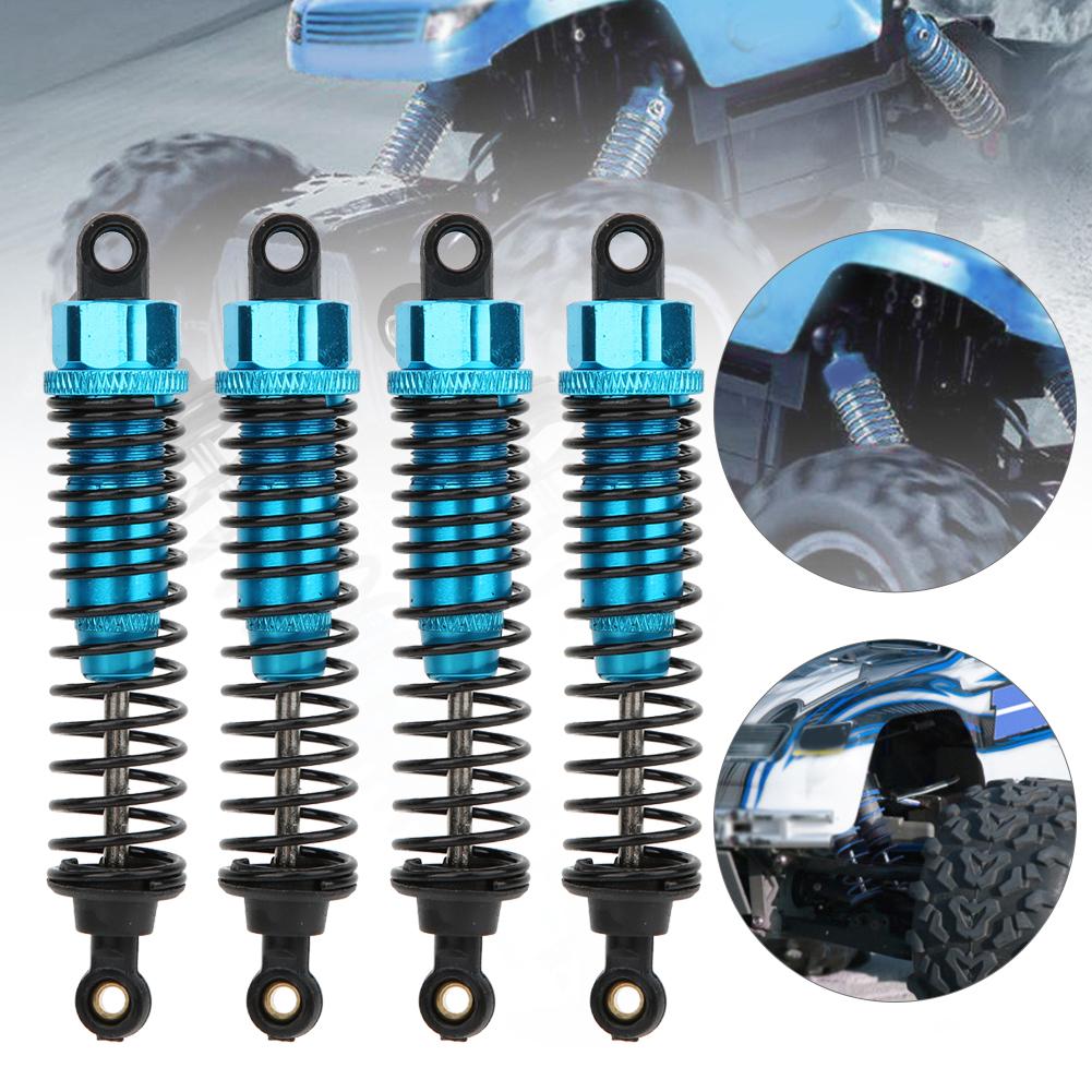 4PCS 110 RC Crawler 90mm3.5in Aperture Metal Shock Damper for TRX4 SCX10 D90 (BA19160)Blue