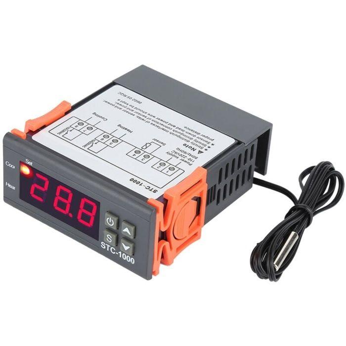 Contrôleur de Température Numérique Capteur de Température Thermostat Électrique Contrôle 110-220V