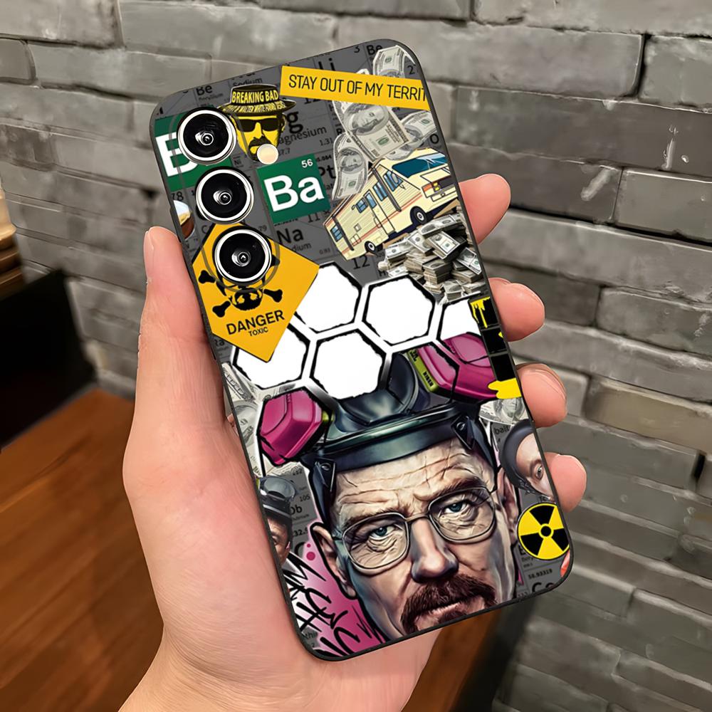TV B-Breaking Bad Phone Case For Samsung A25 A13 A33 5G A54 A36 A35 A56 A52 A14 Shockproof Soft Cover