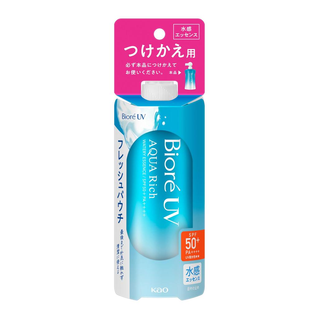 Biore UV Aqua Rich Водянистая эссенция Свежий пакет 120 г Заменяемый солнцезащитный крем SPF50