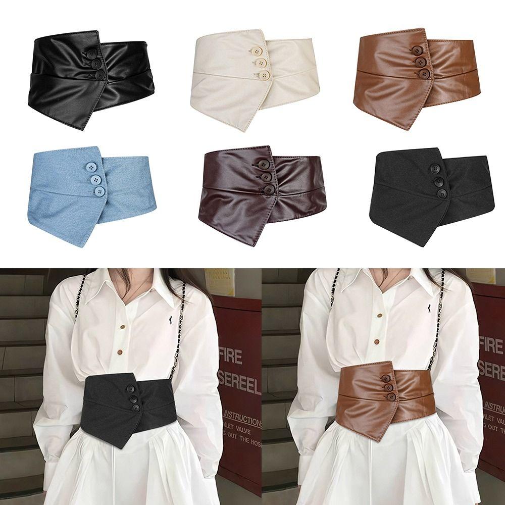 Модный широкий пояс-корсет Готический ретро кушак Повседневный ремень на талию Для женщин леди девушки невесты