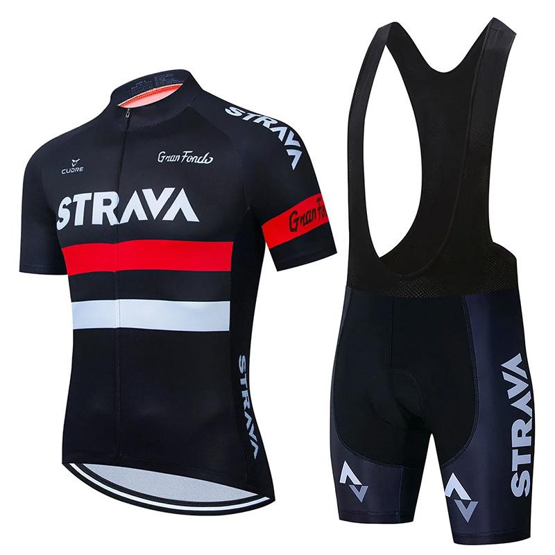Cycling Suit Set Strap Short Sleeve Set Cycling Suit 2026 Summer Breathable Cycling Suit Set