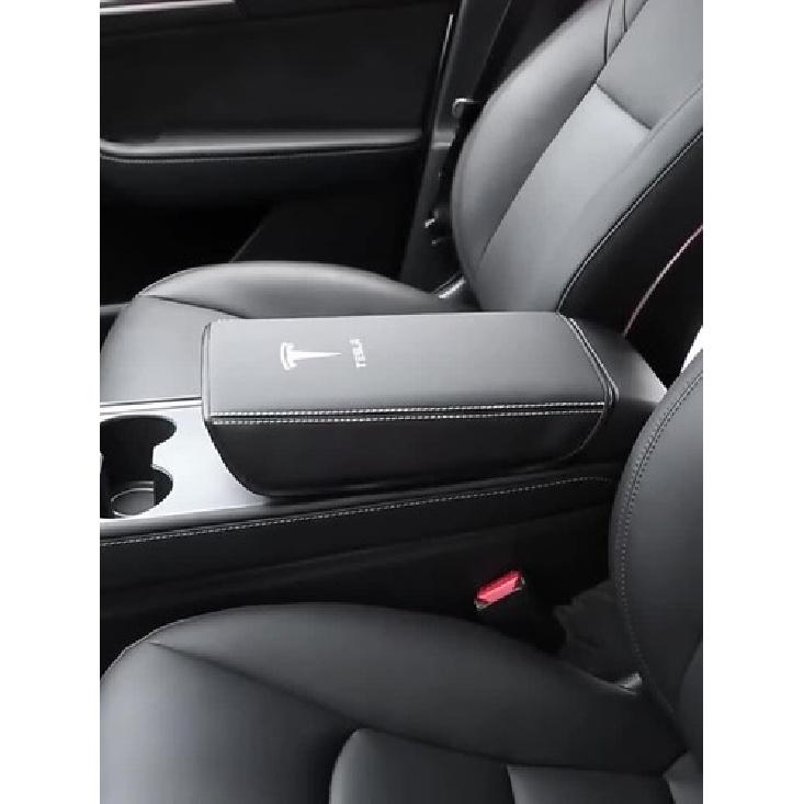 Car Armrest Box Cover for Tesla Model Y Model 3 2017- 2024