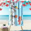 Mr. Magoo Print Beach Towel, Large Soft Quick Dry Towel for Beach Camping Swimming