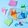 Цветные DIY Аксессуары Блестящая Бумага для Оригами Украшение для Скрапбукинга Квадратная Бумага для Складывания