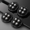 4pcs Pulley Furniture Casters Wheels Self Adhesive Type 4-ball Pulley Universal Wheel Furniture