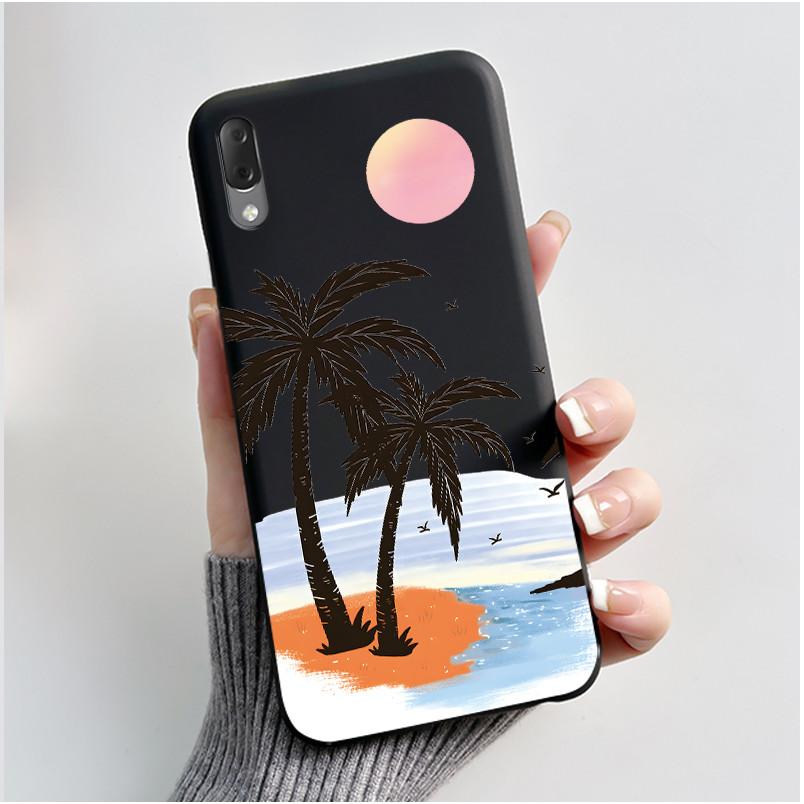 Casing For Sony Xperia L3 L4 Case Aesthetic Fashion Cute Cat Astronaut Black Soft Silicone Matte Shockproof Back Cover Bumper