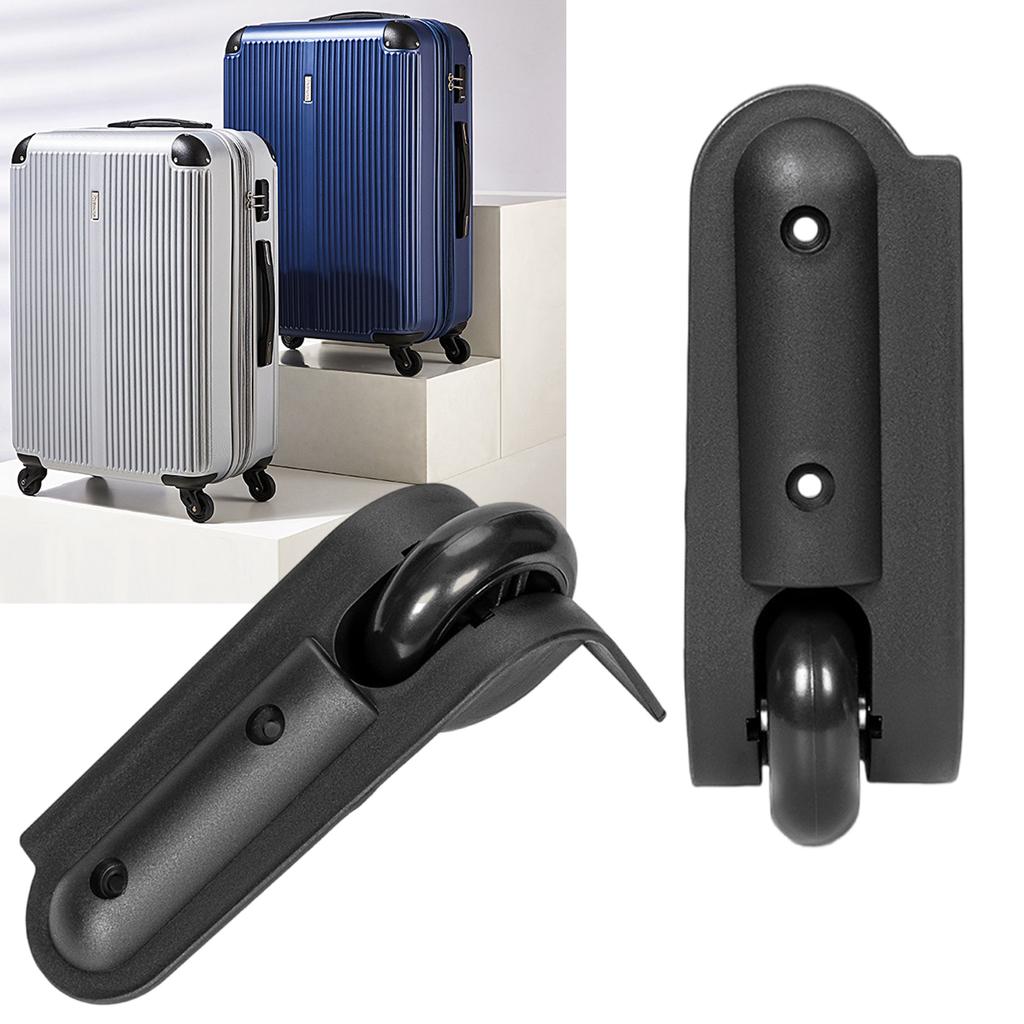 1 пара колес для дорожного чемодана, колеса из ПВХ для чемодана, запасные ролики, идеально подходят для использования в бизнесе и отпуске