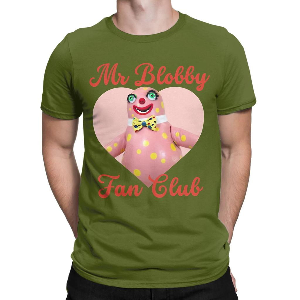 Mr Blobby Mr Blob Fan Club Funny Graphic 100 Cotton Tshirt Mr Blobby Tees Tops For Unisex