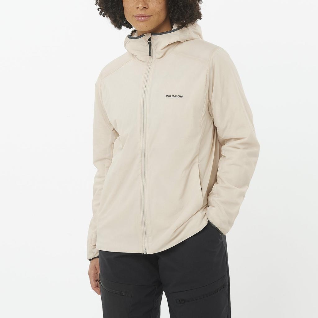 New SALOMON Mountain FLEX Puffer Jacket Women's Apricot C22983