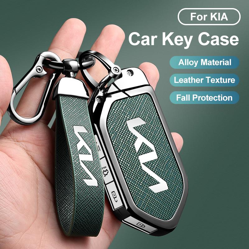 cnkymb1 Zinc Alloy Car Remote Car Key Case Cover for Kia KN EV9 Picanto GT Line Carnival Seltos Sorento Morning K5 KA4 EV3 2024Accessory