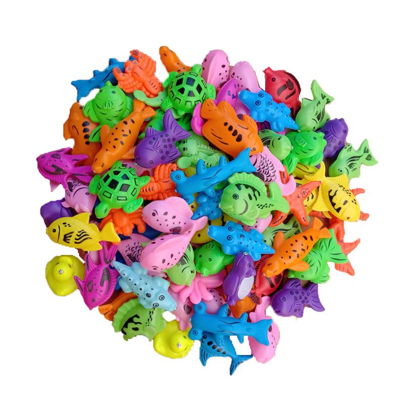 Магнитный набор для рыбалки Аксессуары для бассейна Милый мультяшный Вечеринка Сбор отдыха и развлечений Реквизит Летний уличный спорт TMZ