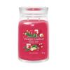 Bougie - Yankee Candle - Retrouvailles De Noël - Grand Modèle - Parfum Cardamome - Rouge