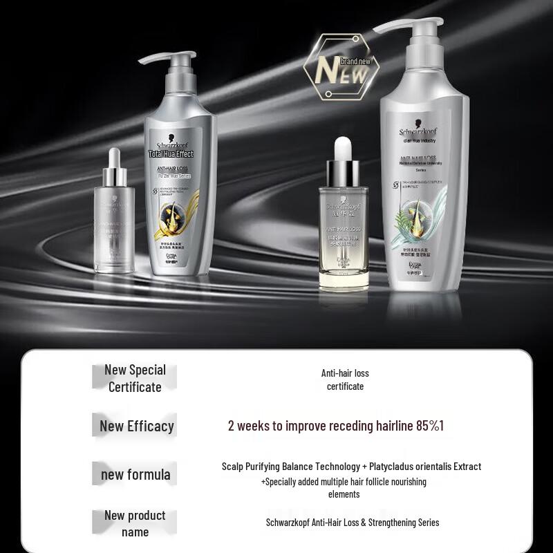 Шампунь Schwarzkopf против выпадения волос и для кондиционирования для женщин