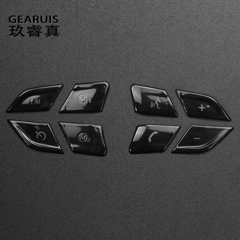 For BMW M3 M4 F80 F82 F83 4 Series 3gt Car Steering Wheel Button Switch Buttons Repair Cover Stickers Trim Interior