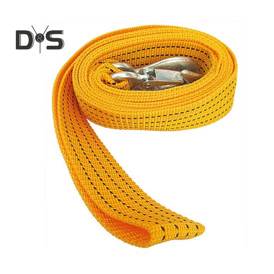 Автомобильный тяговый трос, сверхмощный нейлоновый автомобильный буксировочный трос, прочный аварийный ремень для буксировки автомобиля для транспортных средств