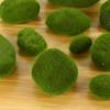 20 шт., искусственный мох, камни, мяч, искусственный зеленый мох для дома, сада, цветочный горшок, украшение, микропейзаж, поделки своими руками