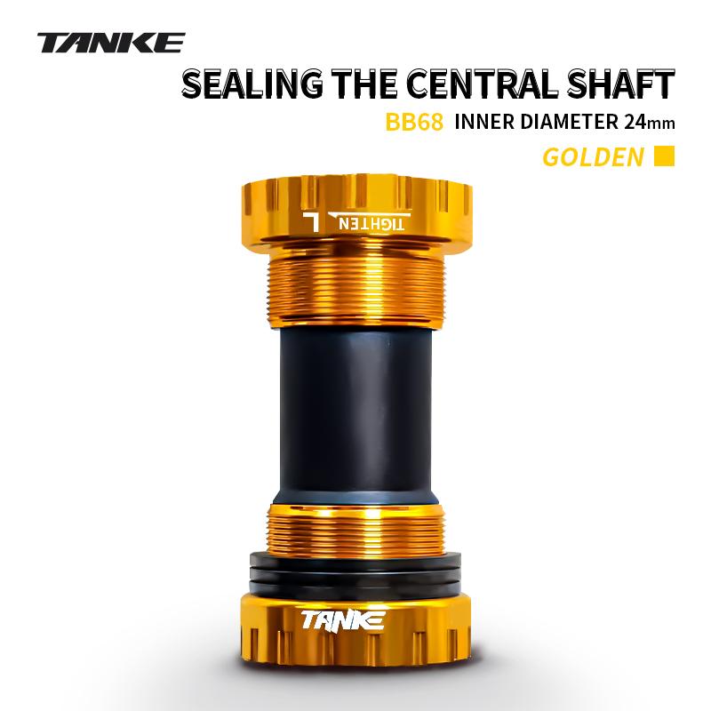 TANKE-BB68 BB92-73mm,Bottom Brackets Adapter,Bicycle Crank Middle Axle Type,MTB Road Bike Central Axis,1.37/24mm Sealed Peilin