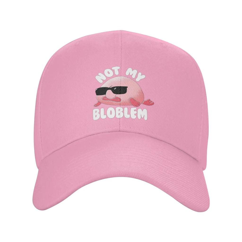 Unisex Baseball Hats Blobfish Not My Bloblem Not My Problem Streetwear Summer Sports Baseball Caps Hip Hop Cap Casquette Hats