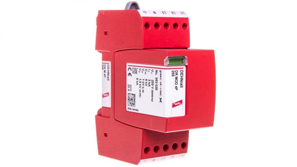 Surge Arrester Type T3 4P 8Ka 1.5Kv Dehnrail 4P 255 953400