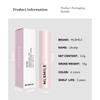 MLSMILE Pink Tube Lipstick, долговечная увлажняющая и увлажняющая помада, отбеливающая и легко окрашиваемая шестицветная помада