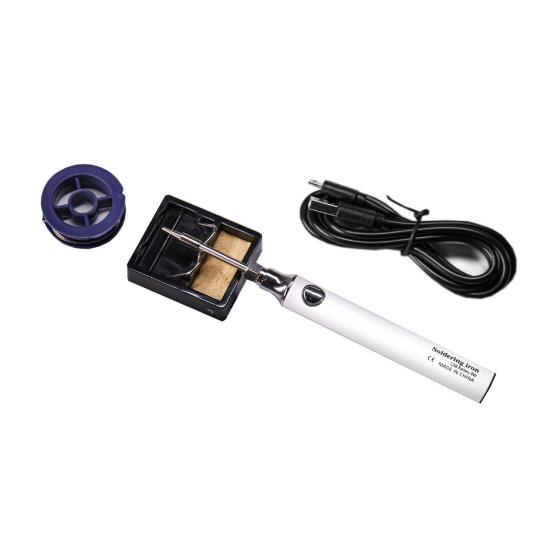 Спящий режим аккумуляторная батарея сварка USB перезаряжаемый 5V 8W мини портативный электросварочный паяльник электронные устройства