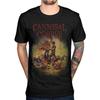 Футболка унисекс для взрослых «Cannibal Corpse» с бензопилой