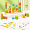 Kids' Balance and Color Recognition Block Set for Early Education