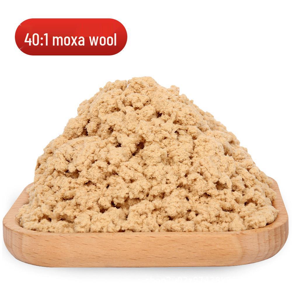 Aged Golden Mugwort Floss 500g for Household Moxibustion