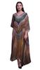 Snake Animal Skin Womens Long Beach Kaftan Beachwear Bikini Coverup Maxi