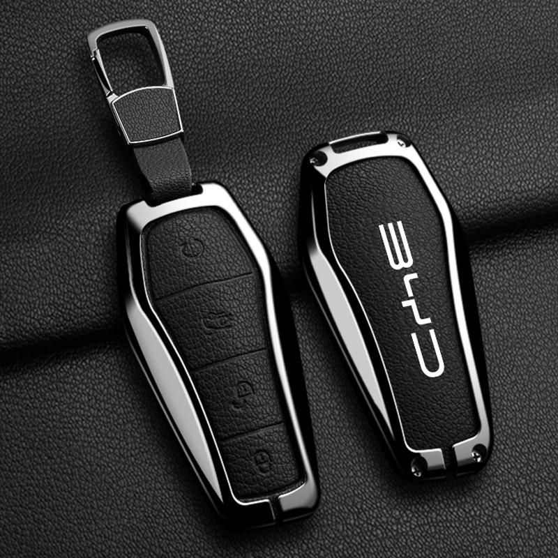 Чехол для ключа автомобиля BYD для Dolphin, Song PLUS, Qin dmi, Han EV, Yuan Pro, Tang, Seal, Destroyer 05