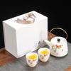 Chinese Ceramic Tea Set Gift Box