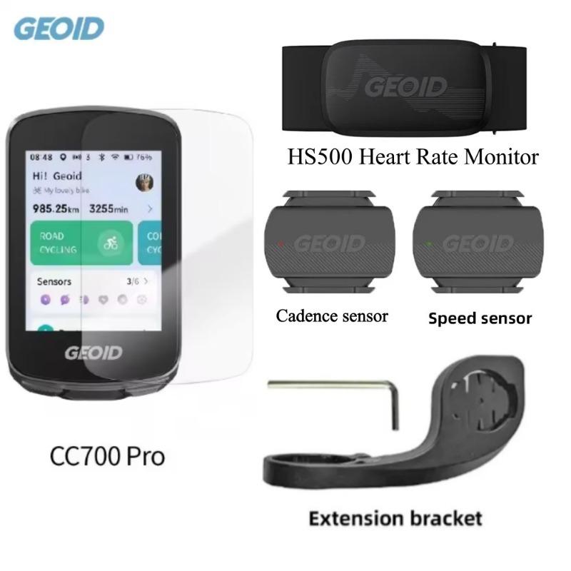 GEOID CC700 Pro Bicycle Computer 2.8-Inch Touchscreen GPS Bike Speedometer WIFI ANT+ With Global Map Navigation Bicycle Odometer