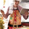Набор из 2 забавных кухонных фартуков, подходит как для мужчин, так и для женщин-поваров, парные фартуки, идеальный подарок-прикол