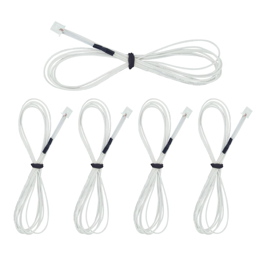 3D Printer NTC 3950 Thermistors Temp Sensor NTC3950 100K ohm Compatible for Creality Ender 3 Anycubic Mega 3D Printer Heatbed or Hot End Extruder