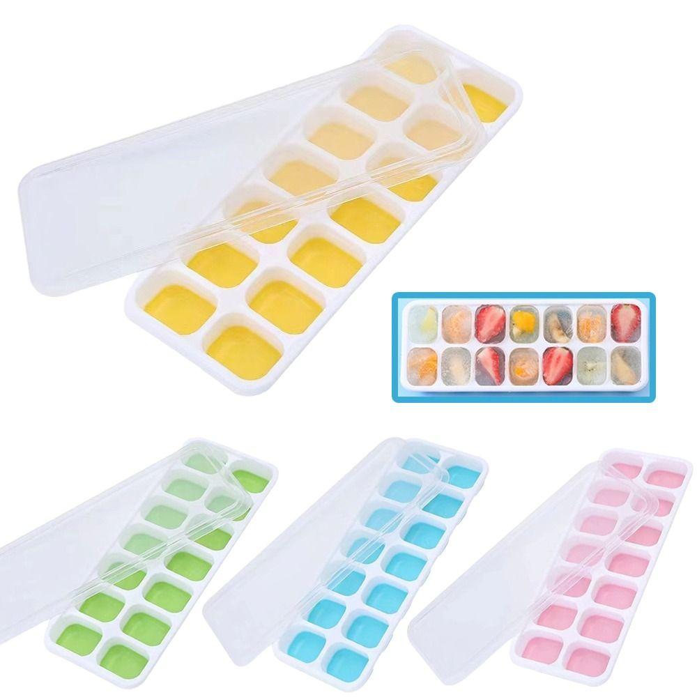 Silicone Silicone Mold 14 Grid Ice Cube Maker Freeze Tool Ice Blocks Maker DIY Cocktail